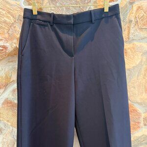 Theory Navy Tailored Triacetate Blend Culottes Size 6